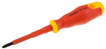 STAYER  Electro, PH1 х 80 мм, диэлектрическая отвертка, Professional (25142-1-08) 25142-1-08