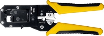 STAYER  S-RJ, (RJ45, RJ11, RJ12), универсальный кримпер, Professional (22652) 22652
