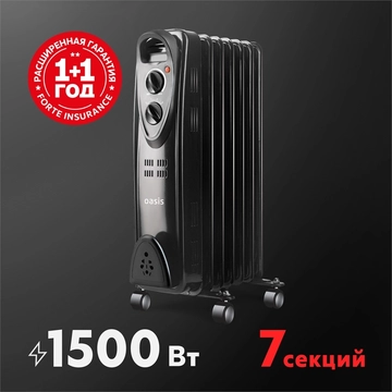 Масляный радиатор Oasis US-15B oasis 2985