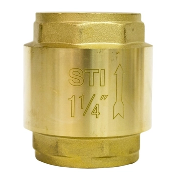 Клапан обратный пружинный STI 32 (латунный шток) т тт000014780