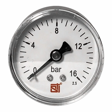 Манометр аксиальный STI ∅50 16 bar (G¼") т тт000018921