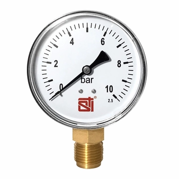 Манометр радиальный STI ∅80 10 bar (G½") т тт000018930