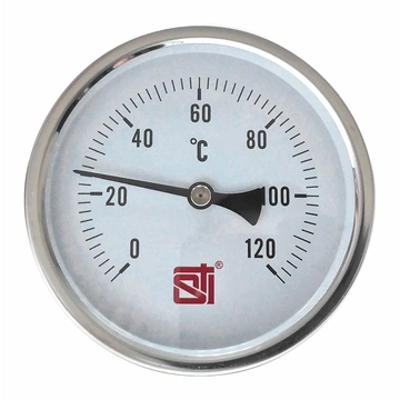 Термометр биметалл погружной STI ∅100 120°C (L50) т тт000018954
