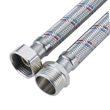 Гибкая подводка для воды (нерж. сталь) ГШ 1/2" 1,5м т 00000000514