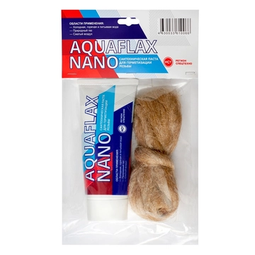 Набор Aquaflax Nano паста 80г. + лён Россия 20г. т тт000015048