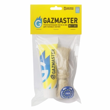 Набор Gazmaster паста 80г. + лён Европа 20г. т тт000018672