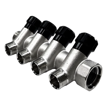 Коллектор регулирующий STI ГШ 3/4" (НР 1/2"х4 вых.) т тт000019033