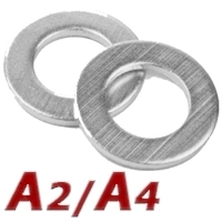 Шайба плоская без фаски А4 D=54 - для резьбы M 52 Kvs 108624