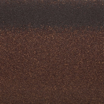 Коньково-карнизная черепица RoofShield HR-15 коричневый с оттенением (6,6м2) GL 235422
