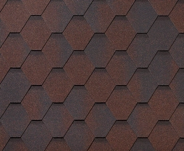 Черепица гибкая RoofShield Премиум Стандарт медный GL 233540