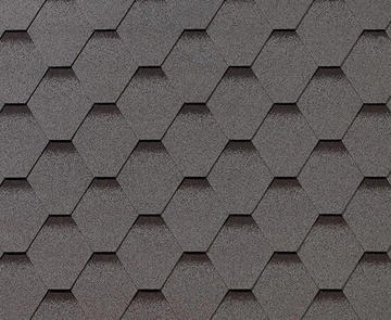 Черепица гибкая RoofShield Премиум Стандарт серый с оттенением GL 233542