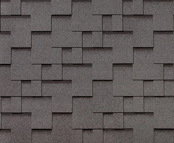 Черепица гибкая RoofShield Премиум Модерн серый с оттенением GL 233556