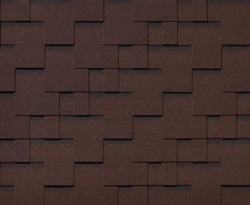 Черепица гибкая RoofShield Премиум Модерн каштан GL 233558