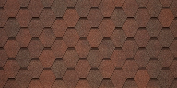 Черепица гибкая Tegola Veneto nocciola 418 (коричневый фундук) GL 406965