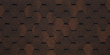 Черепица гибкая Tegola Garda marrone 439 (коричневый) GL 406983