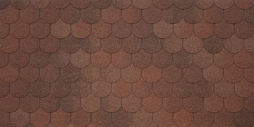 Черепица гибкая Tegola Assisi terracotta 420 (терракота) GL 407211