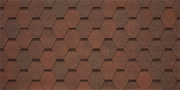 Черепица гибкая Tegola Unica Veneto nocciola 418 (коричневый фундук) GL 678669