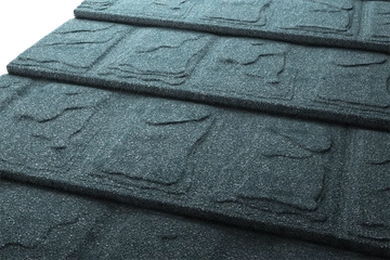 Лист композитной черепицы Gerard Slate dark silver GL 670301