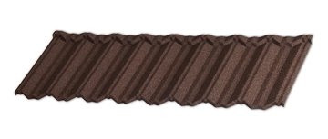 Лист композитной черепицы Gerard Classic chestnut GL 670164