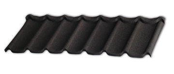 Лист композитной черепицы Gerard Diamant charcoal GL 670181