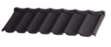 Лист композитной черепицы Gerard Diamant dark silver GL 670182