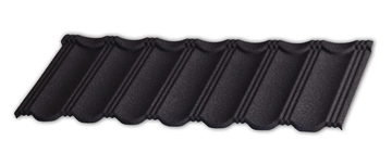 Лист композитной черепицы Gerard Heritage deep black GL 670216