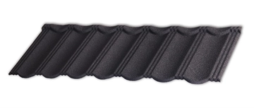 Лист композитной черепицы Gerard Heritage charcoal GL 670212