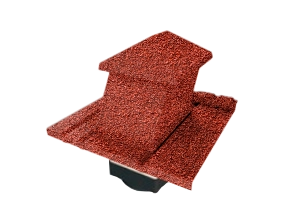 Вентилятор кровельный для композитной черепицы Metrotile HV15-15 MetroShake 2 красный GL 663516