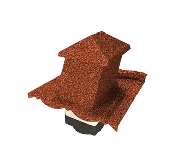 Вентилятор кровельный для композитной черепицы Metrotile HV15-15 MetroClassic терракотовый GL 663420