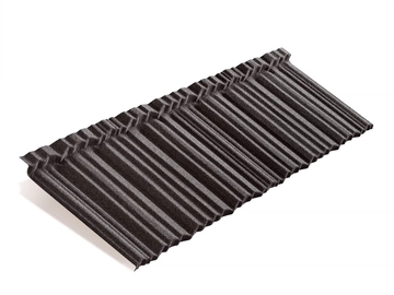 Лист композитной черепицы Metrotile MetroShake 2 серый GL 152928