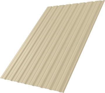 Профнастил С10R Grand Line 0,45 Drap ТХ RAL 1015 светлая слоновая кость GL 806061
