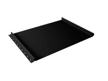 Кликфальц Grand Line 0,45 Drap ТХ двухсторонний с пленкой на замках RAL 9005 черный GL 663072