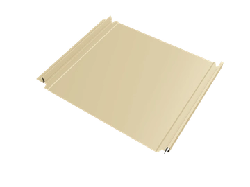 Кликфальц Double Pro Grand Line 0,45 ПЭ с пленкой на замках RAL 1015 светлая слоновая кость GL 718555
