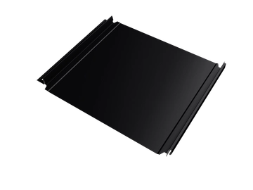 Кликфальц Double Pro Grand Line 0,5 PurLite матовый с пленкой на замках RAL 9005 черный GL 718481