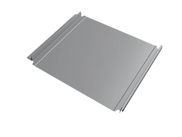 Кликфальц Double Pro Grand Line 0,5 ПЭ с пленкой на замках RAL 7004 сигнальный серый GL 752509