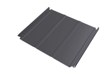 Кликфальц Double Pro Line Grand Line 0,45 Drap ТХ с пленкой на замках RAL 7004 сигнальный серый GL 718934