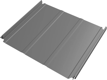 Кликфальц Double Pro Line Grand Line 0,45 Drap с пленкой на замках RAL 7004 сигнальный серый GL 805998