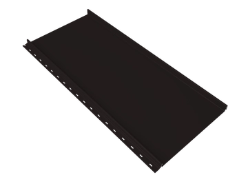 Кликфальц Мини Grand Line 0,5 PurPro матовый с пленкой на замках RAL 9005 черный GL 486143