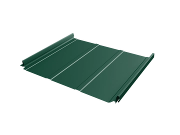 Кликфальц Про Line Grand Line 0,45 Drap СТ с пленкой на замках RAL 6005 зеленый мох GL 483309