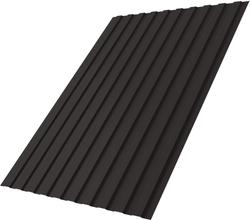 Профнастил С8B в01 Grand Line 0,45 ПЭ NL 805 серо-коричневый гефест GL 792887