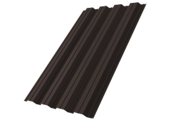 Профнастил НС44A Grand Line 0,5 Сатин матовый RR 32 темно-коричневый GL 385203