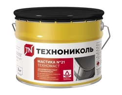Мастика кровельная Технониколь №21 Техномаст 3кг (ведро) GL 166914