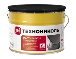 Мастика кровельная Технониколь №21 Техномаст 10кг (ведро) GL 166915