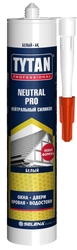 Герметик Tytan Professional Neutral PRO силиконовый нейтральный 280мл белый GL 823527