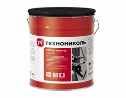 Герметик Технониколь бутил-каучуковый №45 ведро 16кг серый (395728) GL 190554