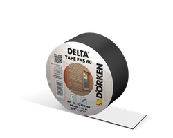 Лента Delta-Tape Fas 60 односторонняя для проклейки нахлестов фасадных мембран Delta семейства Fassade (20мх60мм) GL 242413