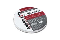 Лента двухсторонняя бутил-каучуковая Grand Line Butyl Duo Pro 15ммх25м GL 188062