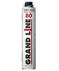 Клей-пена профессиональная универсальная Grand Line 80, 750мл, 840г GL 289322