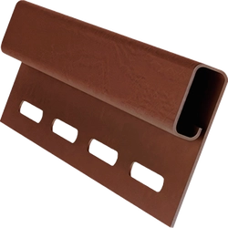Планка финишная Grand Line Стандарт шоколадный (3,0м) GL 606005