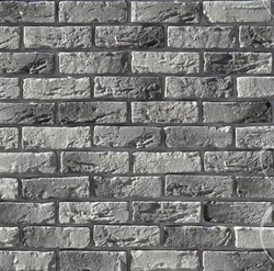 Рядовая плитка White Hills Бремен брик, тычок 307-81 с расшивкой 1,2 см GL 381680